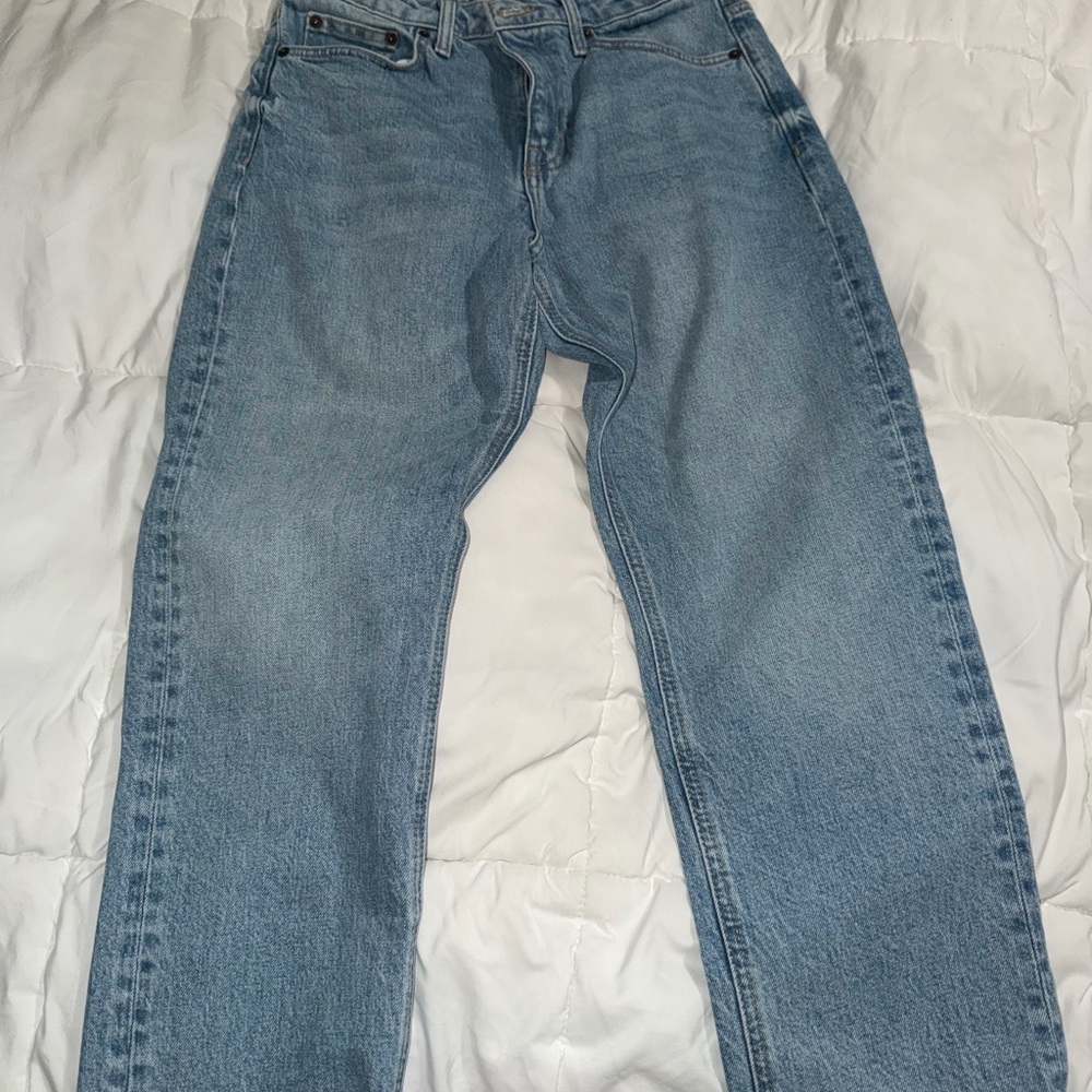 Topshop Light Blue Denim Jeans